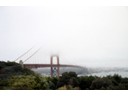 Golden Gate bridge on a foggy day