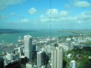 Sky Tower View ( iDevonport left-Mission Bay right)