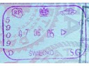 Poland Passport Entry Stamp