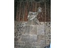 19th century miners carved figures out of the salt (Chamber of Mikołaj Kopernik')