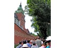 Entry gate to the Royal Castle and Cathedral on Wawel Hill