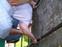 Pat Kissing the Blarney Stone