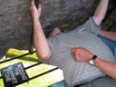 Howard Kissing the Blarney Stone