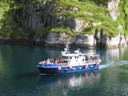 Sea Eagle Safari excursion inside the Trollfjord