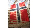 Norway Flag in hotel