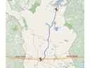 Route from Rovaniemi to Ivalo
