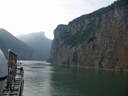 Entering Qutang Gorge, the first of 3 major Gorges