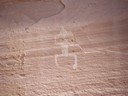 Petroglyph below White House Ruin