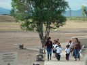 School Children Heading To Paquime Ruins