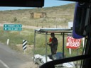 Mexican Check point near Janos