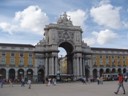 Commerce Square (Praça do Comércio) with it's Triumphal Arch 