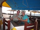 Late lunch, Paracas (Howard and Pat)