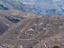 Mountain Side Writing, Cusco