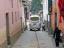 Narrow streets of Pisac