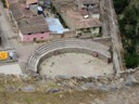 Bull fighting ring below Ollantaytambo Fortress