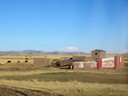 Farms along route to Puno