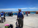 Waiting to board Galapagos Explorer II (Howard)