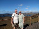 Volcano tops on Santiago Island (Howard and Pat)