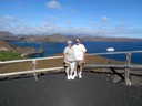 Bartholomew Island Summit at 374 feet (Pat and Howard)