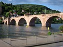 Old bridge over Neckar river, Heidelberg