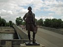 Thomas Jefferson statue, Solferino Bridge