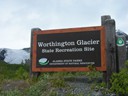 Worthington Glacier along Thompson Pass