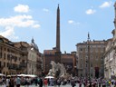 Obelisk Agonale (The Fountain of the Four Rivers), Piazza Navona 6-2