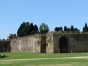 City walls, erected in 1156, Pisa 6-3