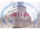 Entry Passport Stamp-MSP Airport