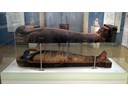 Egyptian Mummy Case Sarcophagus, National Archeological Museum
