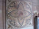 Mosaic floor with Dionysus head from a Roman Villa, Archaeological Site of Ancient Corinth
