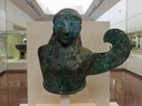 Bronze female winged figure, Archaeological Museum of Olympia