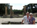 Altar of Hera, Archaeological Olympia Site (Howard & Pat)