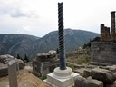 Serpent column and Tripod of Plataea, Delphi Archaeological Site