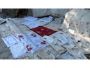 Table Cloths for sale, Lindos, Rhodes
