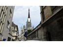 495 ft spire of Cathedral of Natre-Dame, Rouen