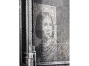 Wall drawing of St. Joan of Arc, Rouen