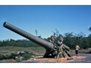 Patrick in middle on Corregidor's Largest Gun (360 turning degrees)