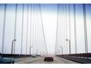 Golden Gate bridge is 90 feet wide
