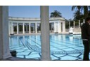 Neptune Pool was rebuilt three times to suit its owner's tastes
