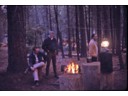 Bonfire at Camp site in Sequoias (Eric and army Friends)