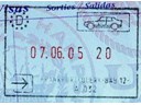 Germay Passport Entry Stamp