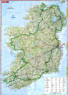 Ireland Map route
