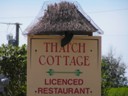 Lunch stop at the Thatch Cottage