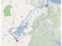 Route from Ivalo Finland to Kirkenes, Norway
