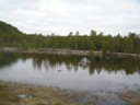 Small rocky lakes