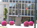 Statue of Hakan, former Norwegian king by Foreign Ministry building