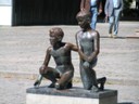 Statues of Young Boys