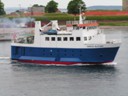 Small Ferry leaving Helsingor, Denmark