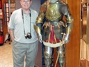 Howard with Suit of Armor